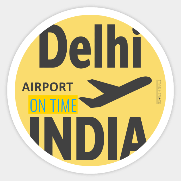 Delhi Sticker by Woohoo